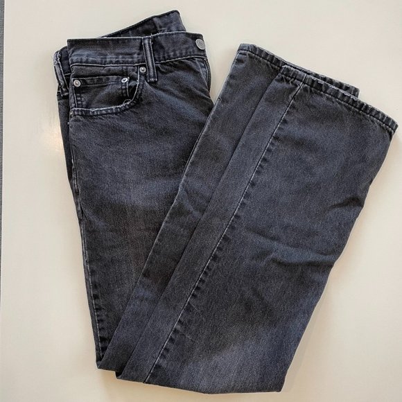 Levi's 514 Black Straight Leg Jeans - Picture 1 of 9